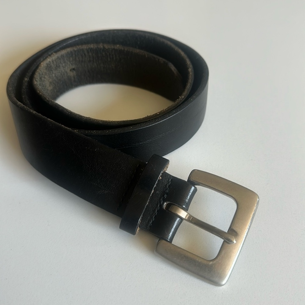 Unisex Leather Belt